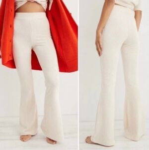 Aerie Flared Soft Ribbed Pants